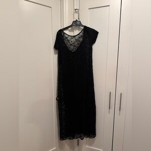NWOT low back lace dress